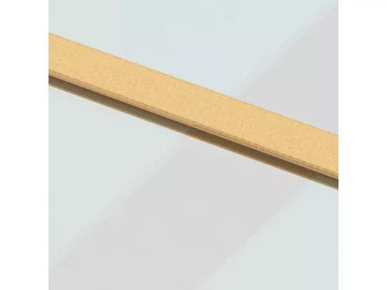 Porte coulissante doré 90x205 cm verre ESG clair et aluminium