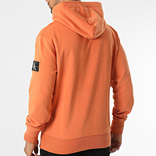 Sweat Capuche Badge 3430 Orange