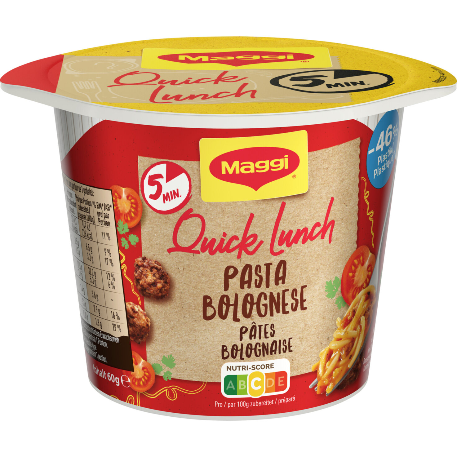 Maggi Quick Lunch Pasta Bolognese