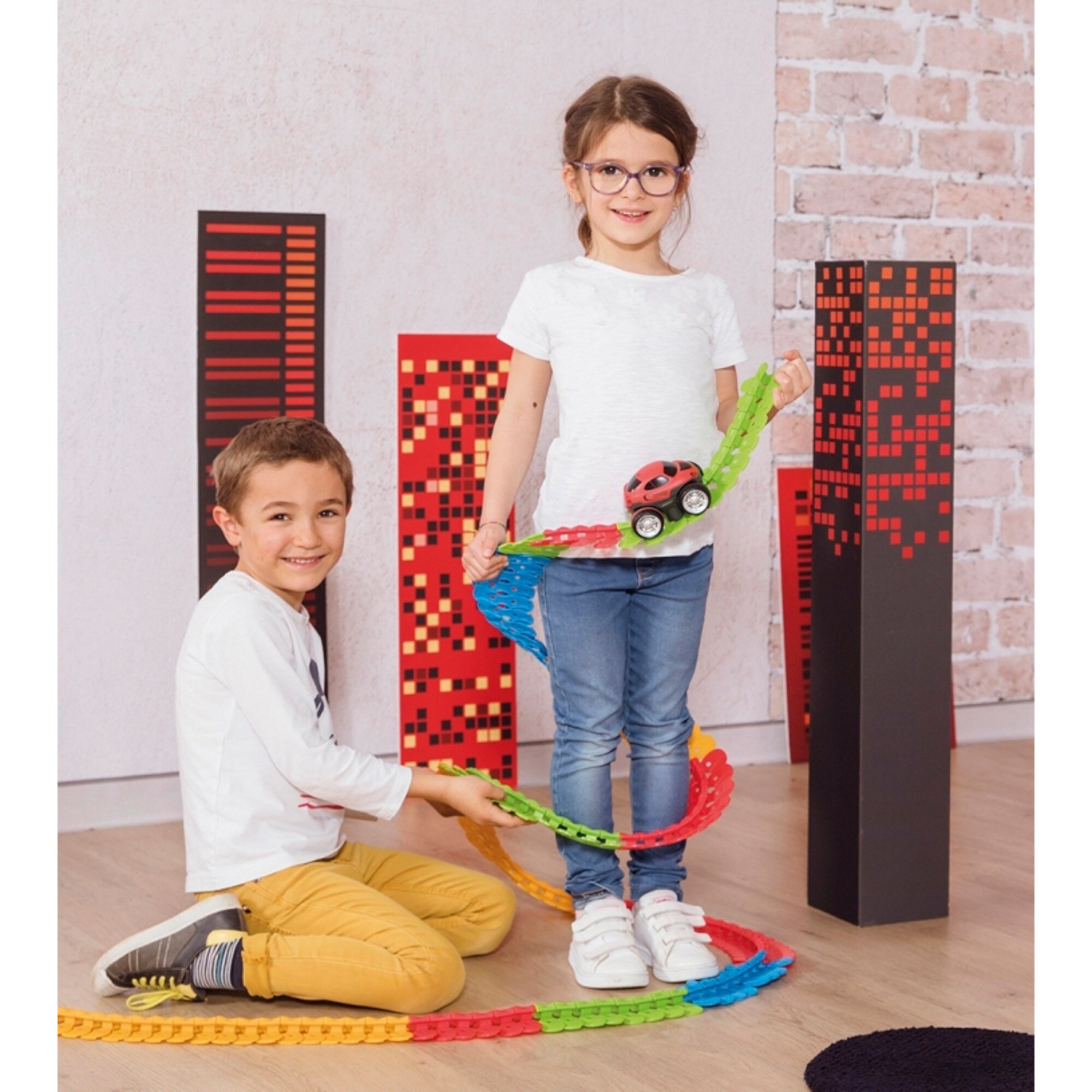 Smoby Rennbahn Flextreme Starter-Set