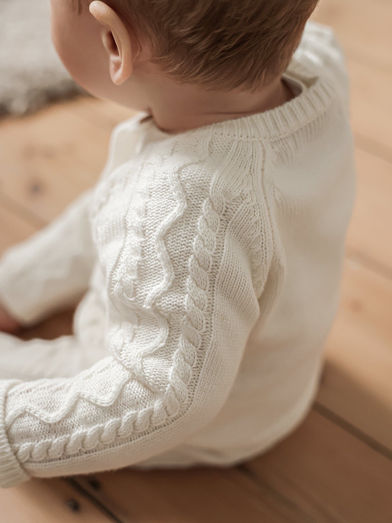 Cardigan Bébé en laine et cachemire