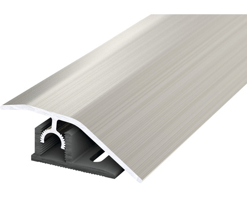 SKANDOR Verstelprofiel Aluminium RVS Geborsteld Geanodiseerd 10x44x1000 mm