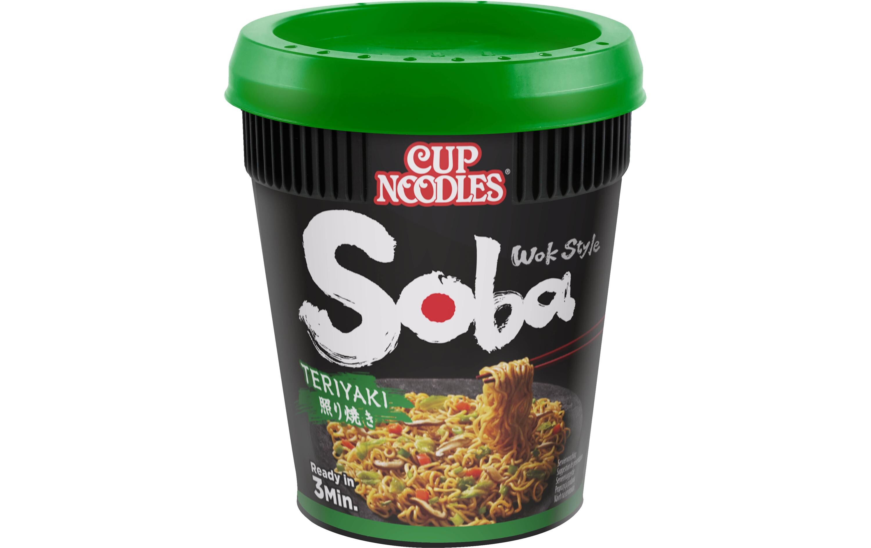 Soba Cup Teriyaki 90 gAsiatisches Nudelgericht mit würziger Sauce