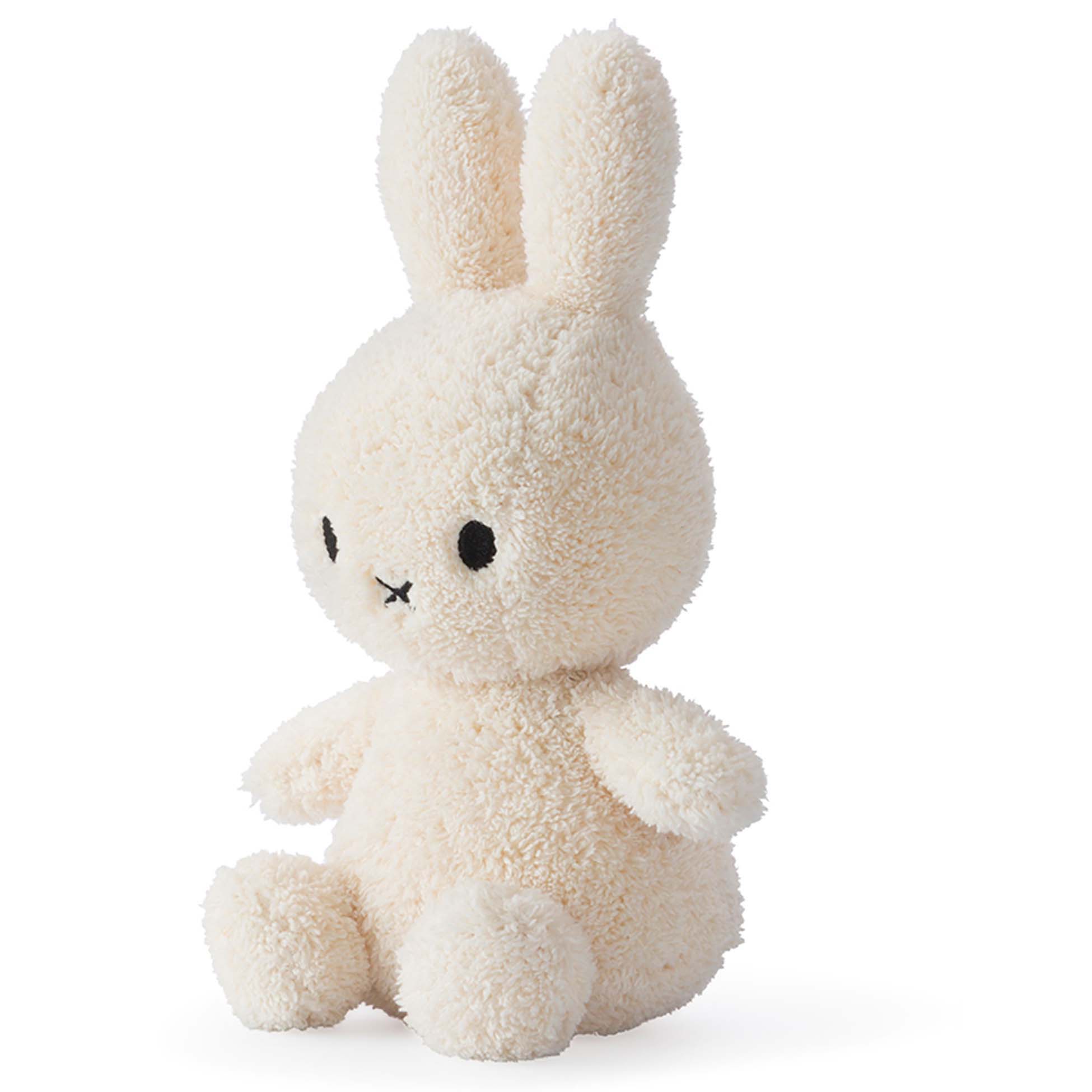 Bon Ton Toys Nijntje knuffel terry 23cm wit