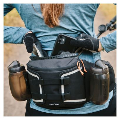 Ceinture d'Hydratation Fidlock Hip Belt Double 2.5L   Bidon 450ml Noir