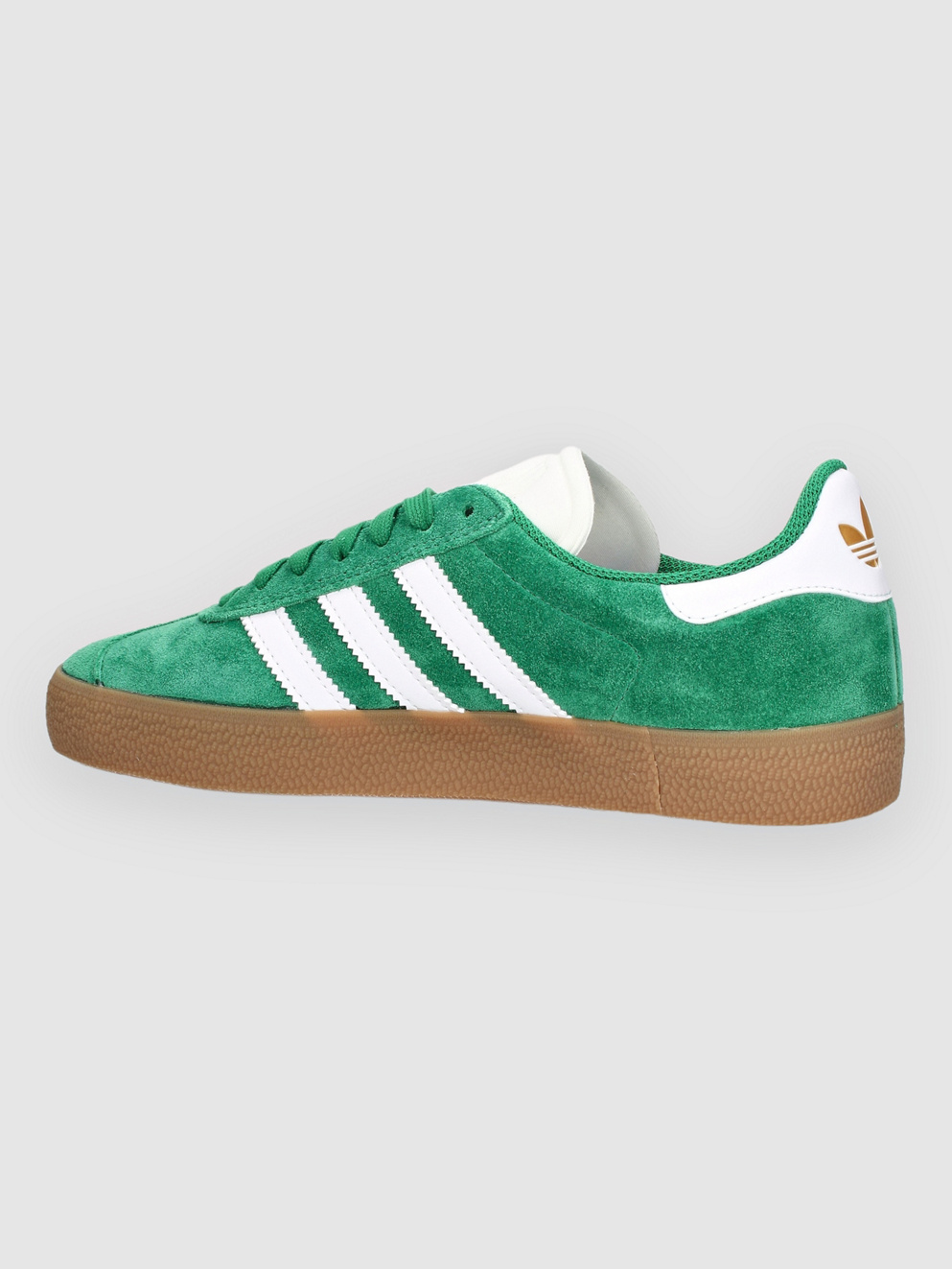 adidas Skateboarding Gazelle ADV Skate Shoes green/ftwwht(goldmt