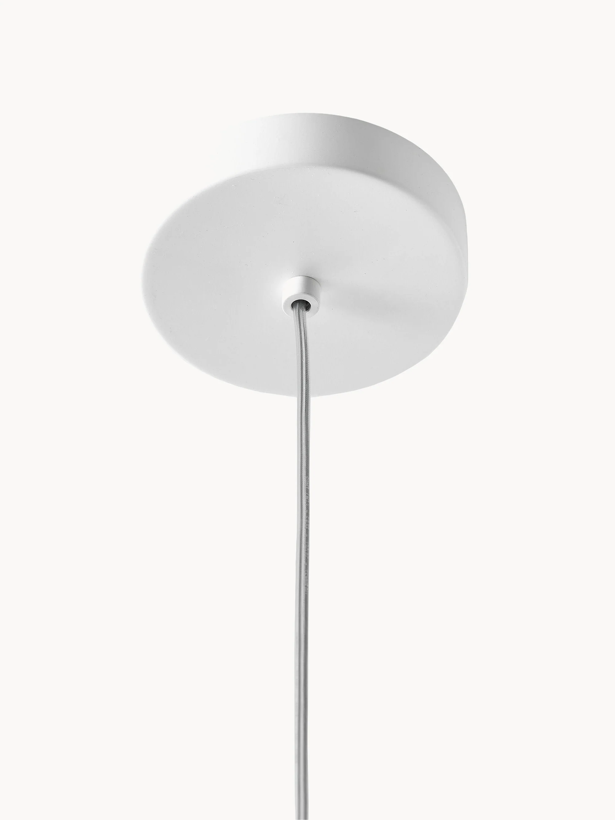 Mondgeblazen dimbare hanglamp Kushi
