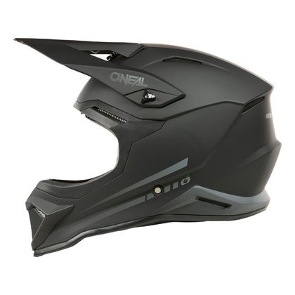 Casque cross O'Neal 1 SRS - SOLID - ENFANT - Noir
