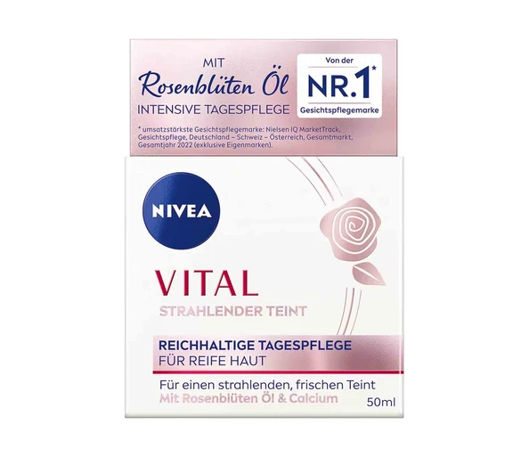 Nivea Vital Strahlender Teint Reichhaltige Tagespflege