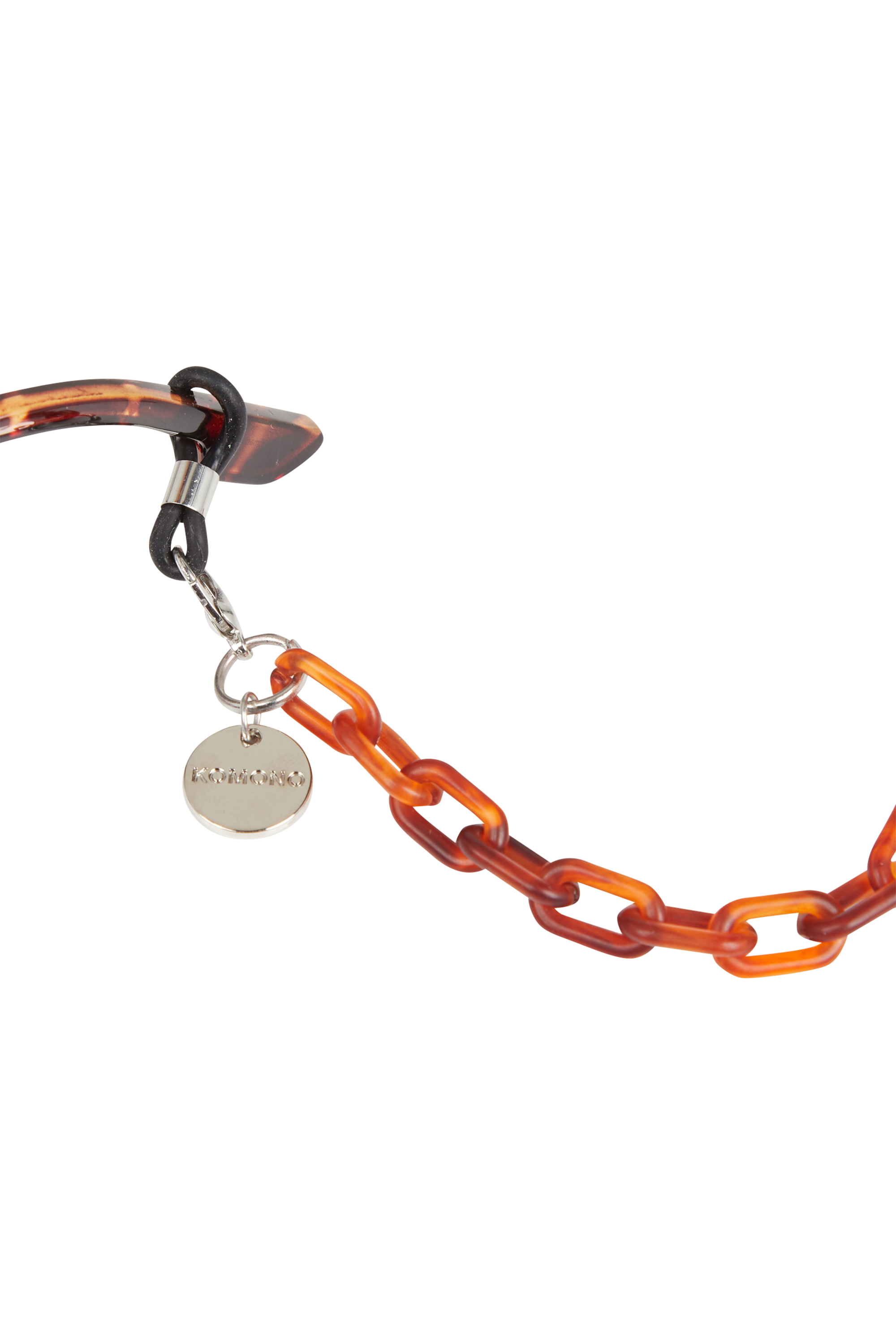 KOMONO Chaîne à maillons pour lunettes BLAKE Marron