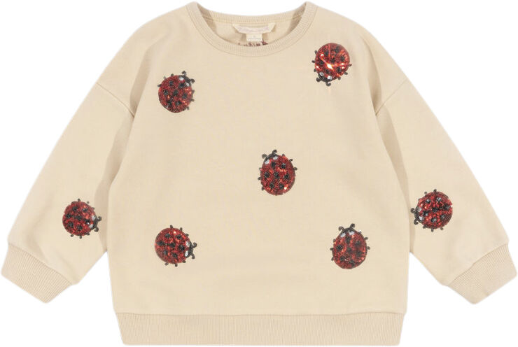 Konges Sløjd LOU LADYBUG GLITTER SWEATSHIRT P99075
