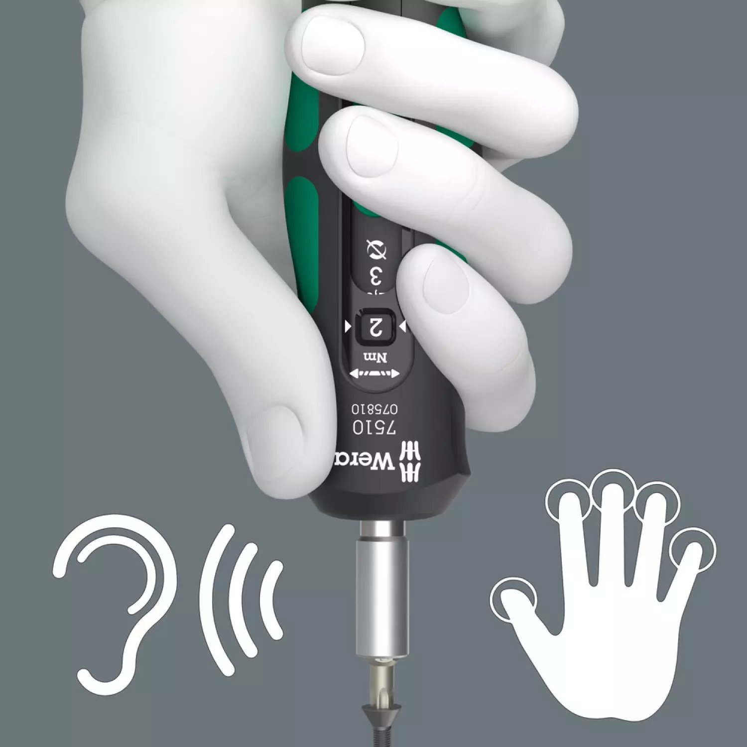Wera 05075840001 14-delig 7510/14 Safe-Torque Speed Draaimomentschroevendraaierset in etui