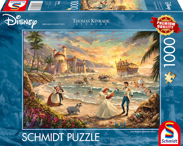 Disney Celebration of Love Thomas Kinkade Puslespill 1000 brikker