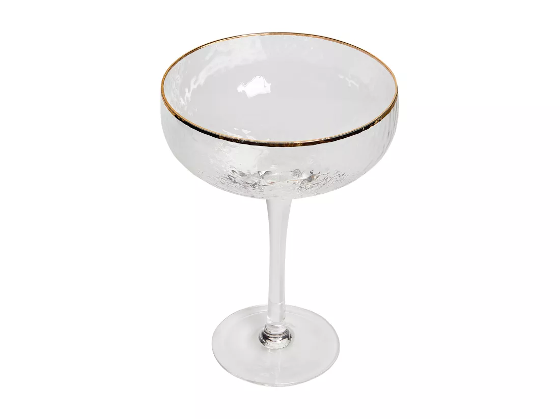 Lot de 4 coupes à champagne TOPAZ 450 ml Transparent