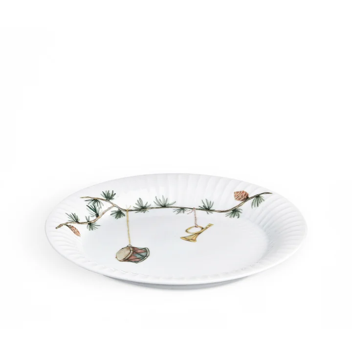 Kähler Design - Hammershøi Weihnachten Teller, Ø 19 cm, weiss
