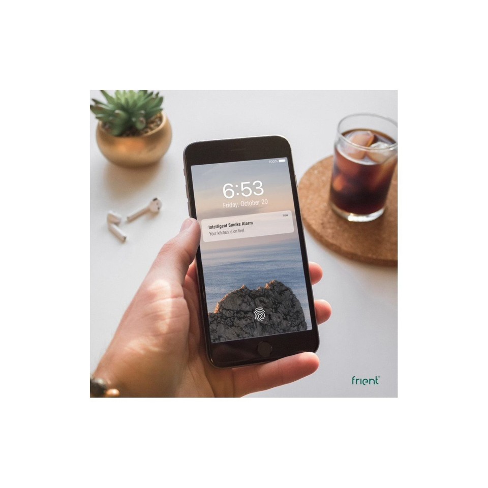 Homey - Bridge & Frient - 2x Intelligent Røgalarm - Bundle