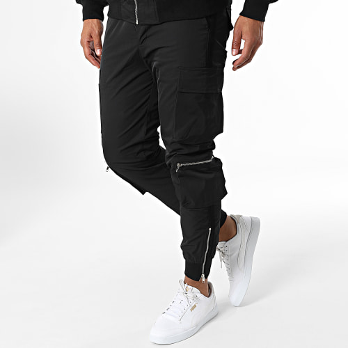 Ensemble Cargo Noir