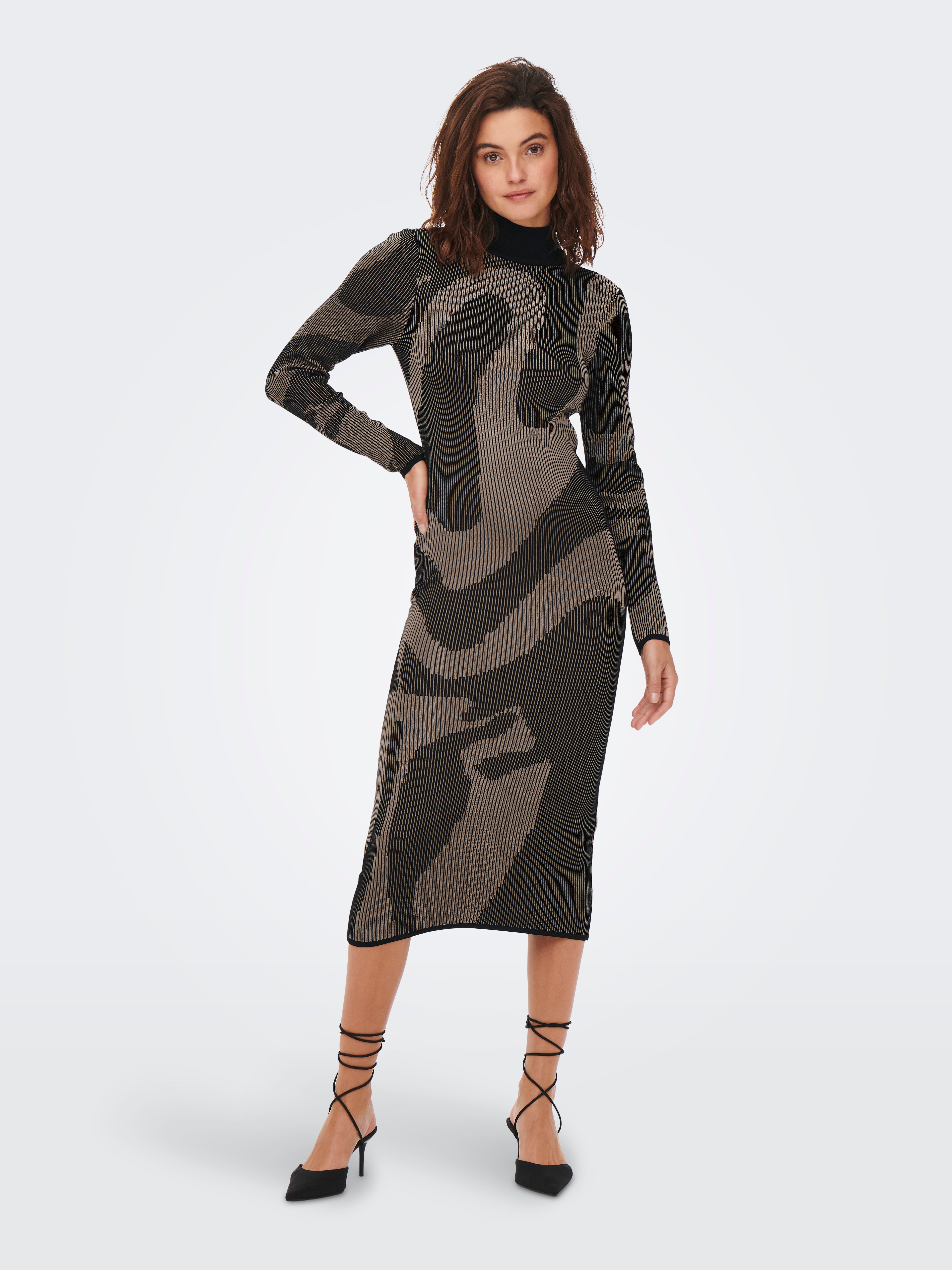 ONLARIA Langes Kleid Black