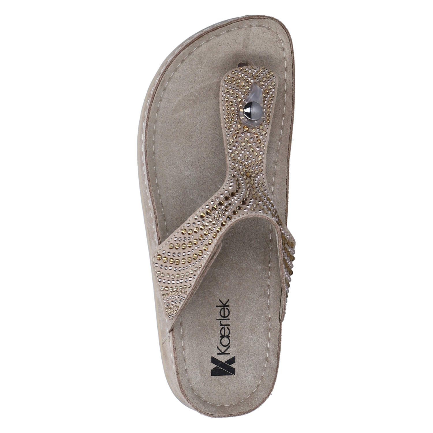 Kaerlek Zehentrenner - cappuccino beige