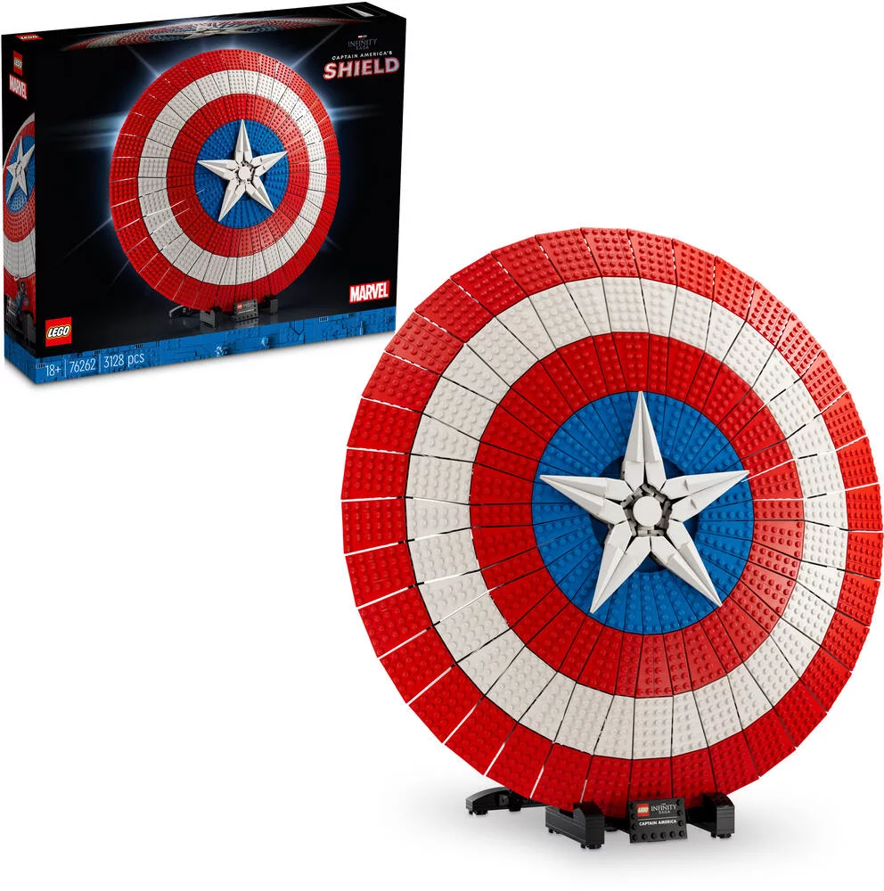 LEGO®MARVEL SUPER HEROES™ 76262 - LE BOUCLIER DE CAPTAIN AMERICA
