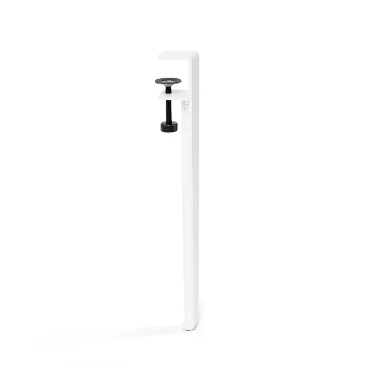 TipToe - Couchtisch- und Bankbein H 43 cm, wolkenweiss