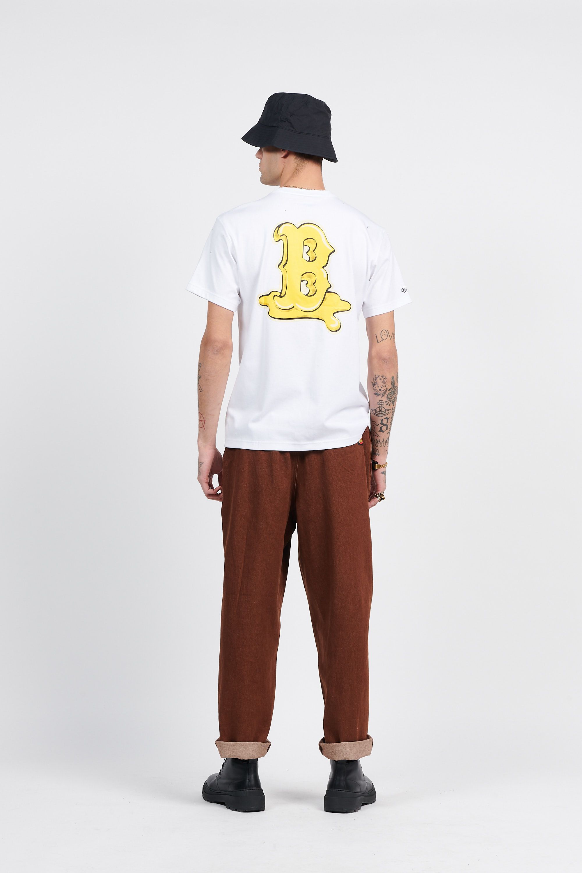 NEW ERA T-shirt - New Era x BTS BUTTER RS22 BOSRED Blanc