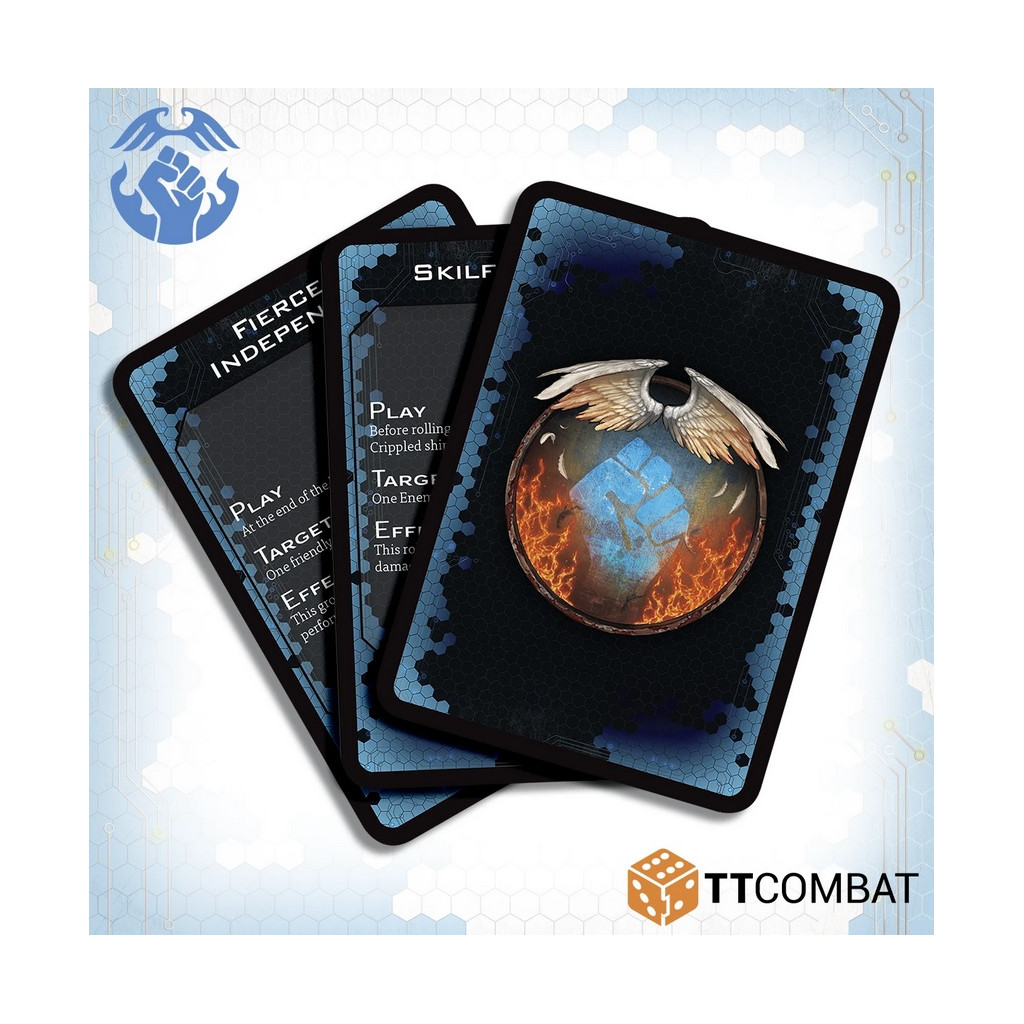 Dropfleet Commander - Resistance Command Cards