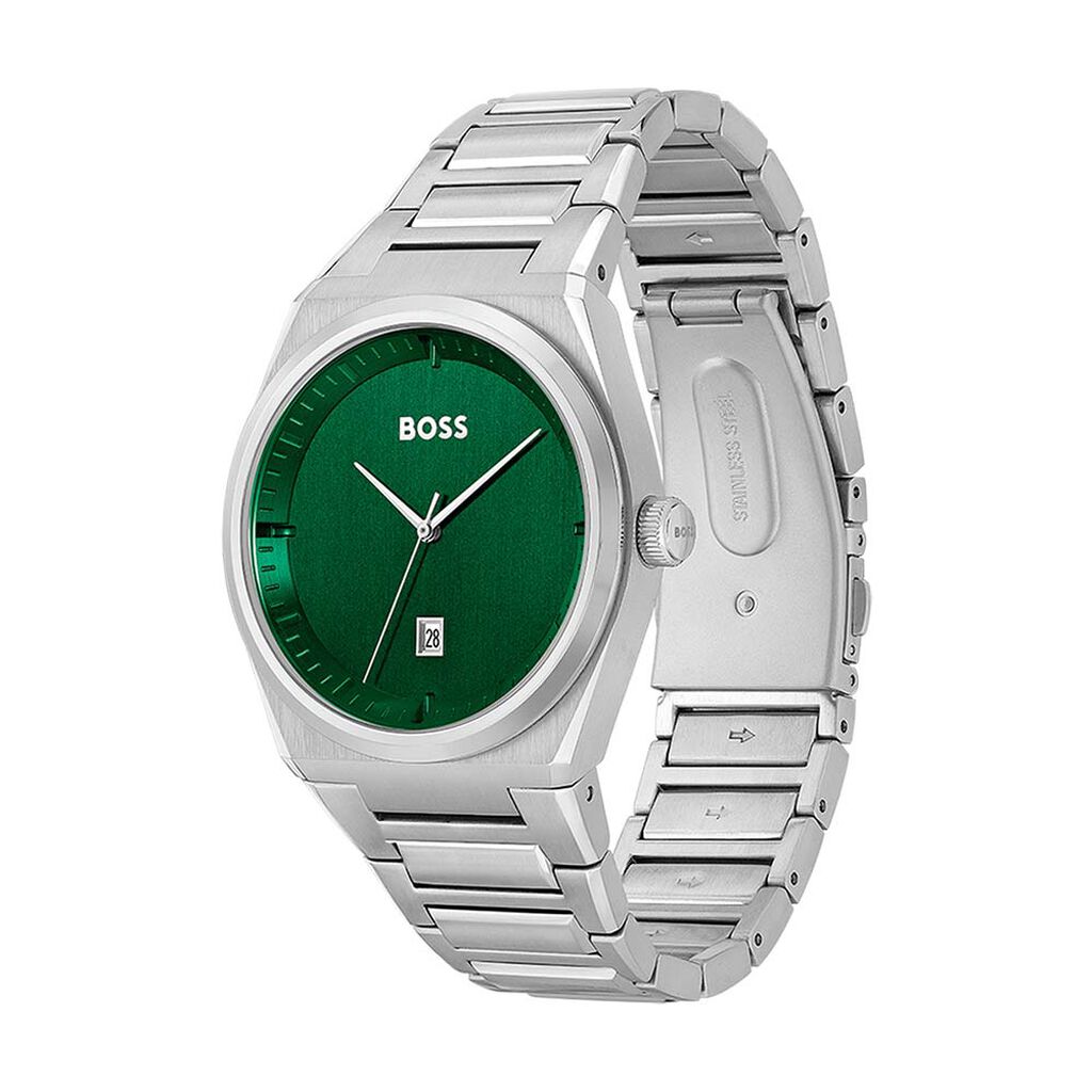 Montre Boss steer Vert