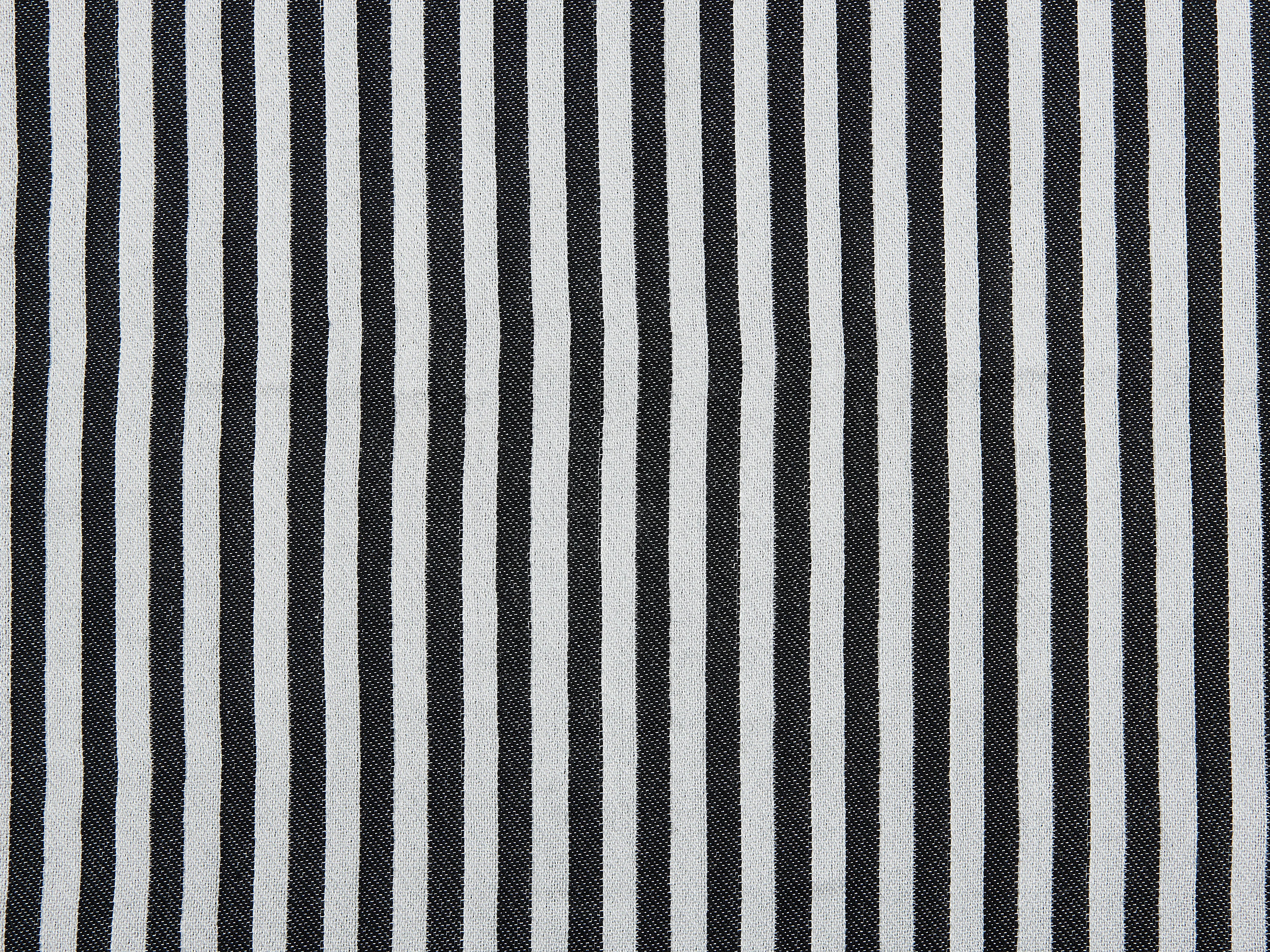 Plaid SUNWAL Stof 130 x 170 cm Zwart/wit
