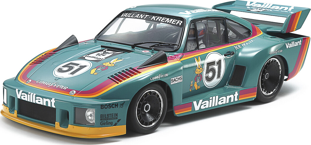 Tamiya - Porsche 935 Vaillant Modelbil Byggesæt - 1:20 - 20071
