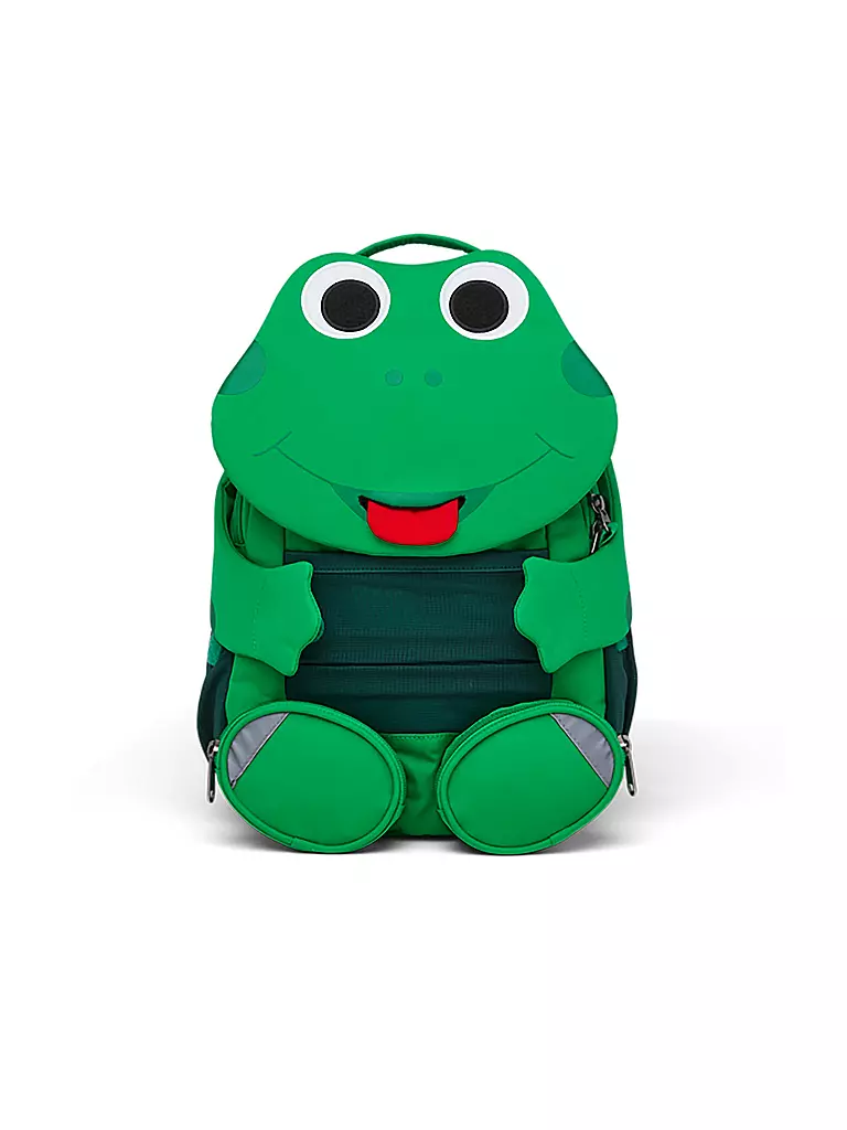 AFFENZAHN Kinder Rucksack Großer Freund - Frosch grün
