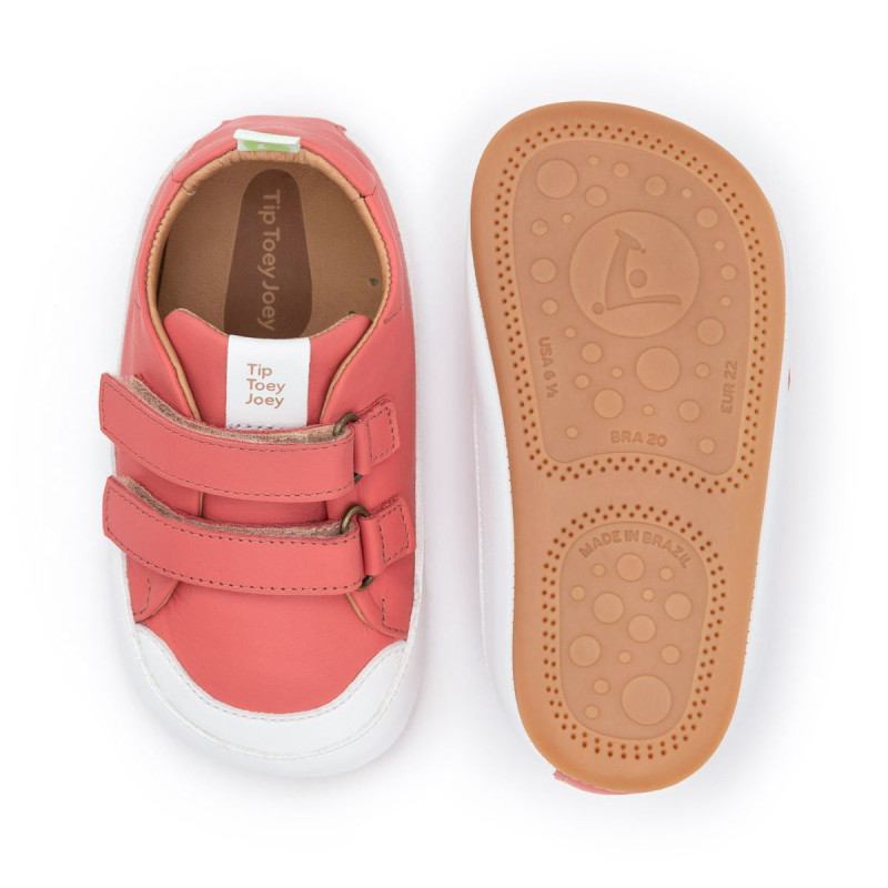 Tip Toey Joey Tip Toey Joey Primeiros Bossy Coral Matte White