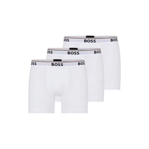 Boss Black Power 3-pak Underbukser, Hvid, XL