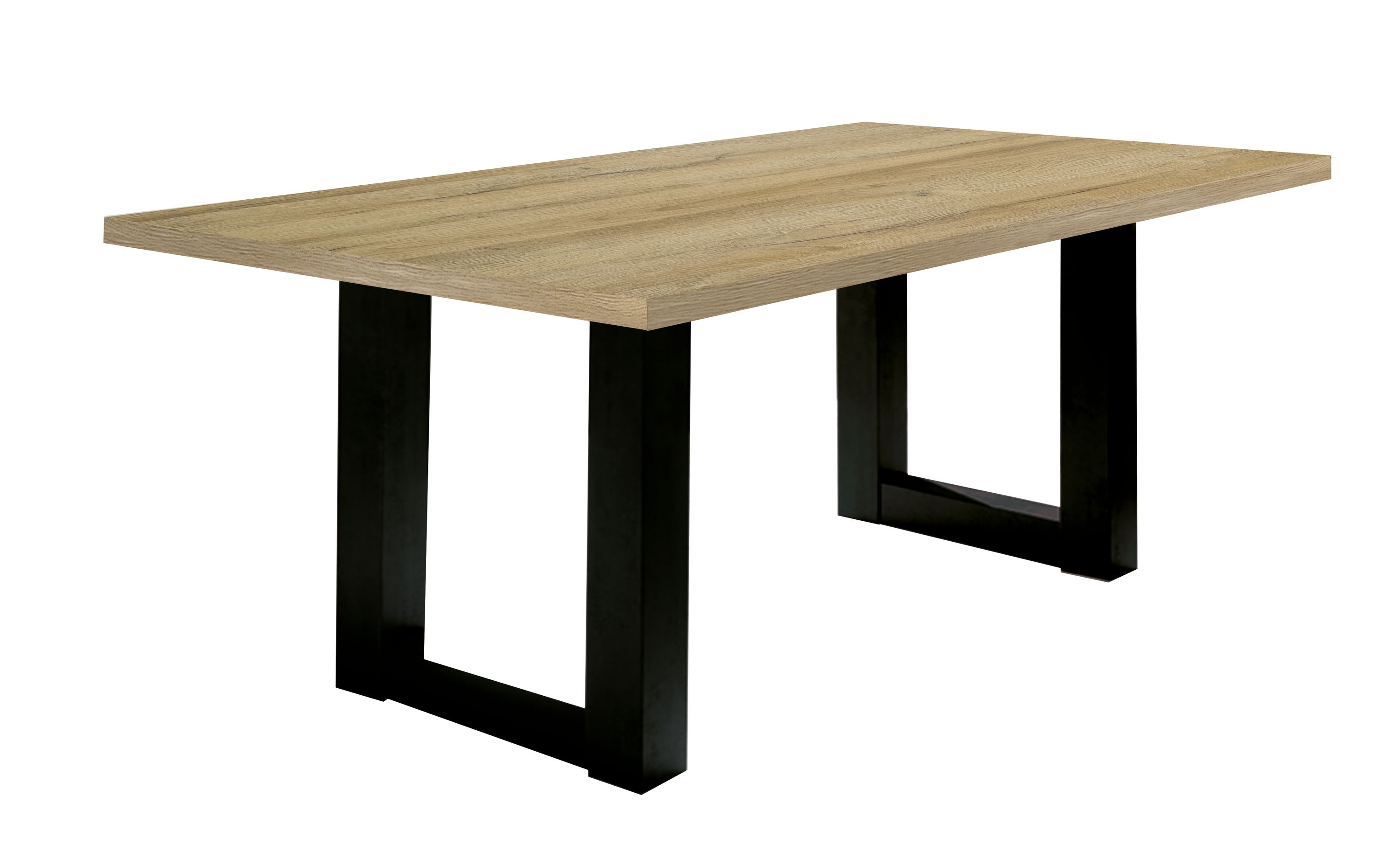 Esstisch Master2 U Grandson oak-Dekor U - Graphit 140X90CM