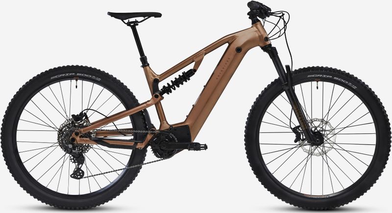 Elektrische full suspension mountainbike e-expl 700 s - Koperkleur - 29 inch
