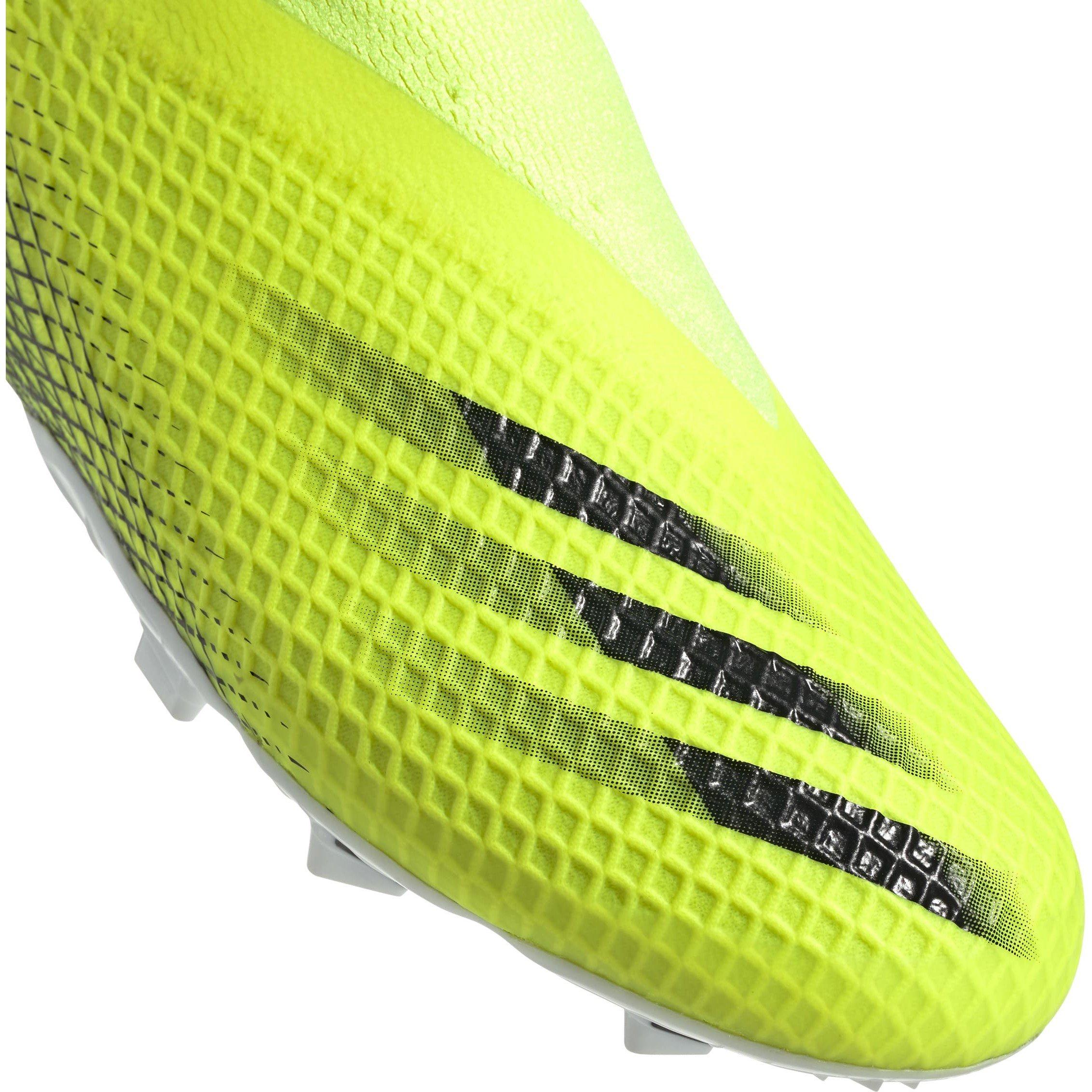 adidas X Ghosted .3 Laceless Childrens Firm Ground Football Boots