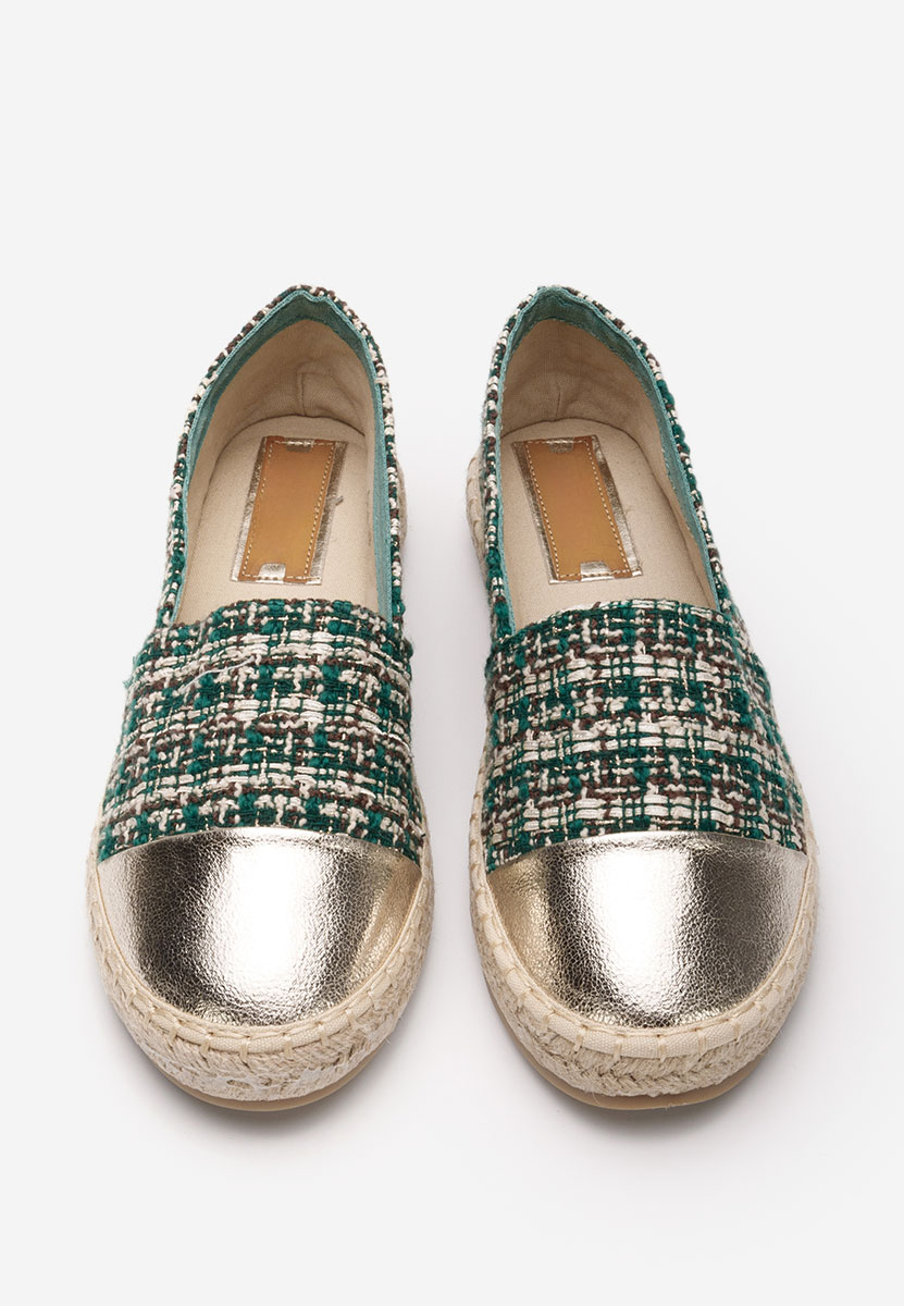Espadrilles femme vert Thalassa