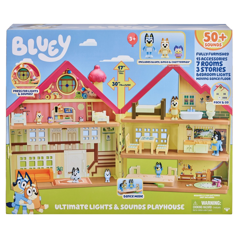 Bluey Ultimate Licht- und Soundspielhaus