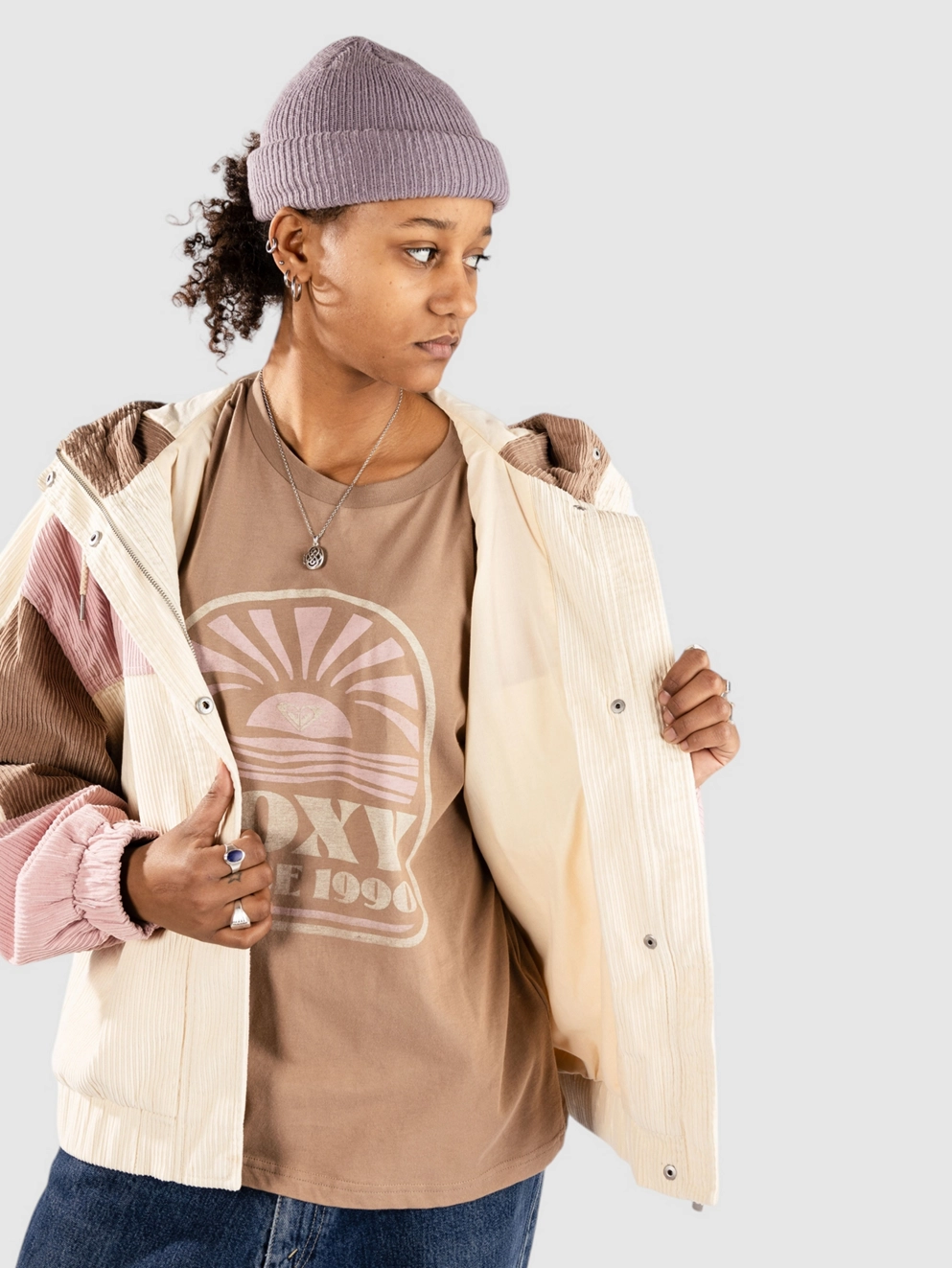 Roxy Strike A Cord Jacket parchment