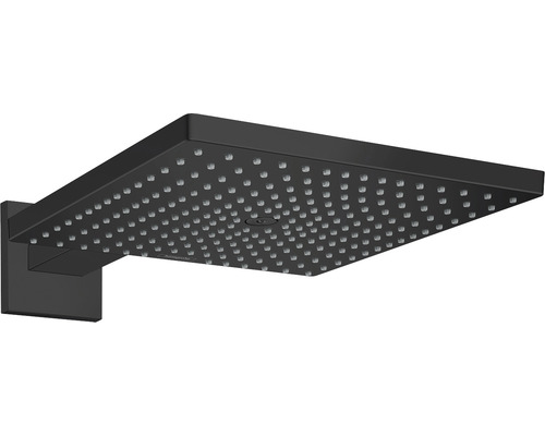 Hansgrohe E 300 Air 1jet vierkante douchekop, 300 mm, matzwart, 26238670