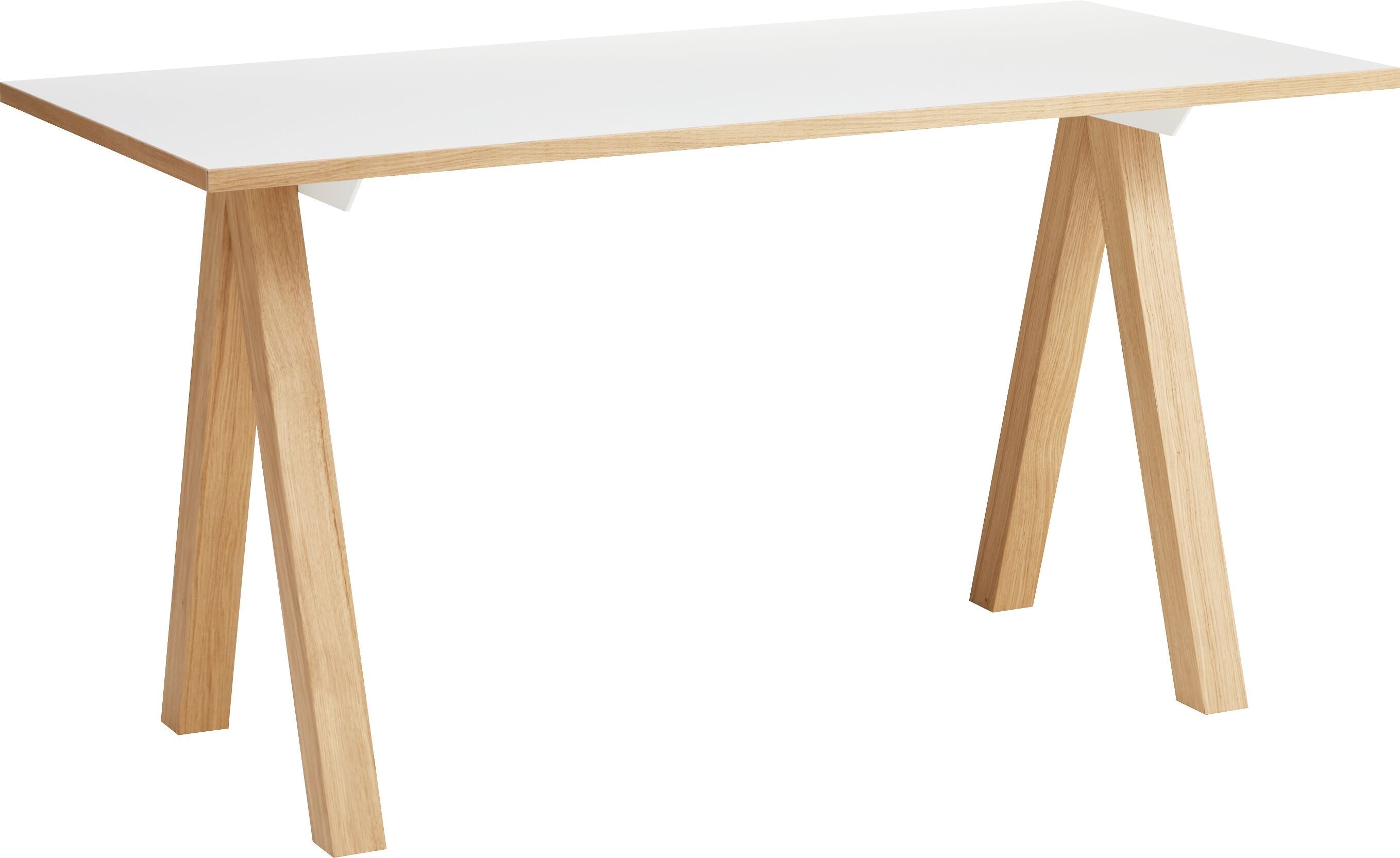 OSLO Schreibtisch - Weiss / B: 140.0 cm x T: 70.0 cm x H: 74.0 cm