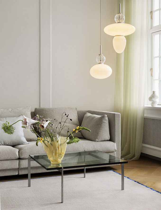 Nuura Rizzatto 32, satin silver / opal Satin silver / opal