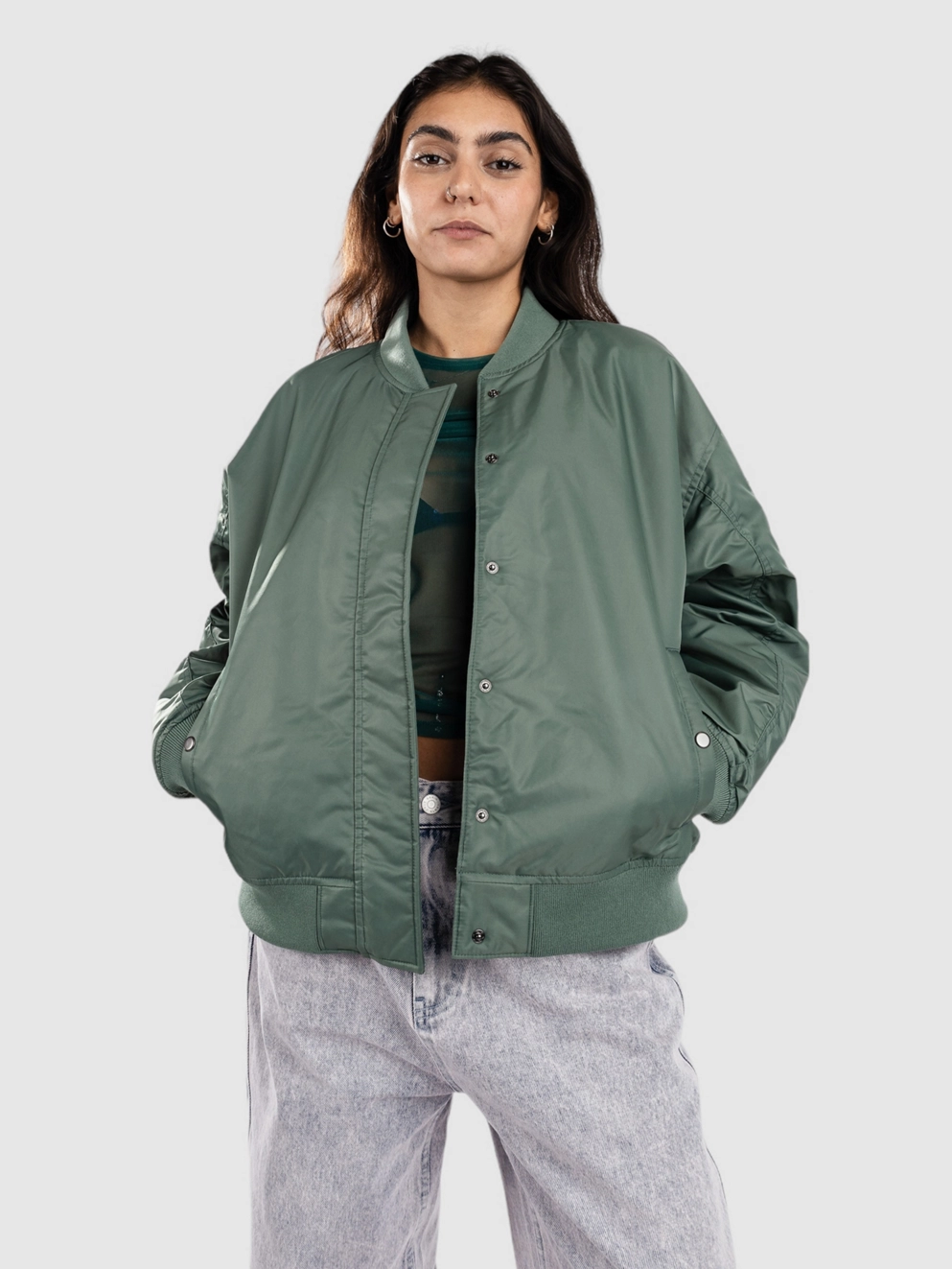 Vans Bennett Bomber Jacket dark forest