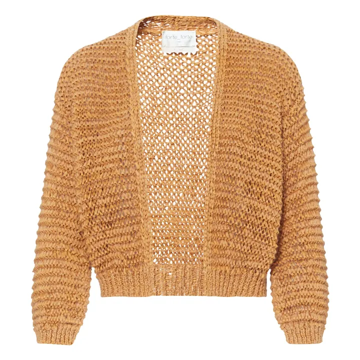 Forte Forte Cardigan Torsadé Fettuccia | Camel