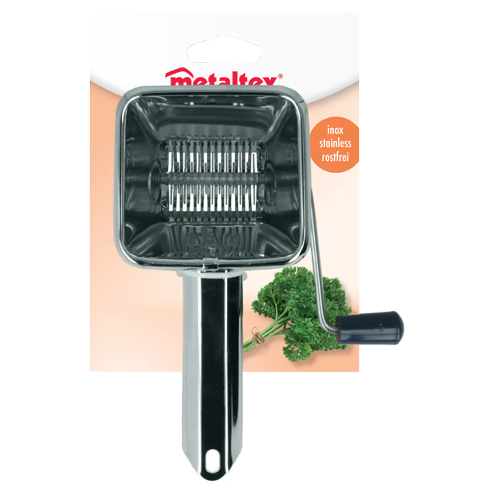 Moulin à persil et fines herbes en inox