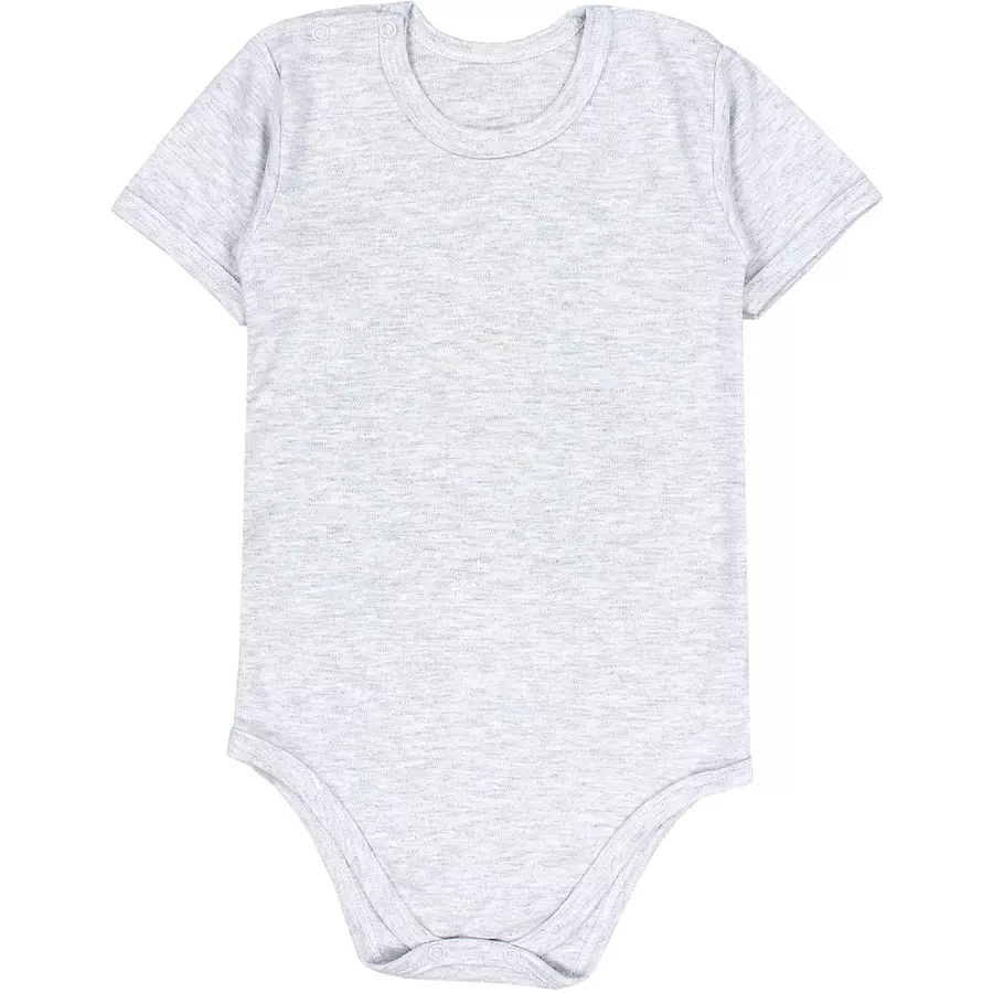 TupTam Kinder Unisex Kurzarm Body 3er Set graublau