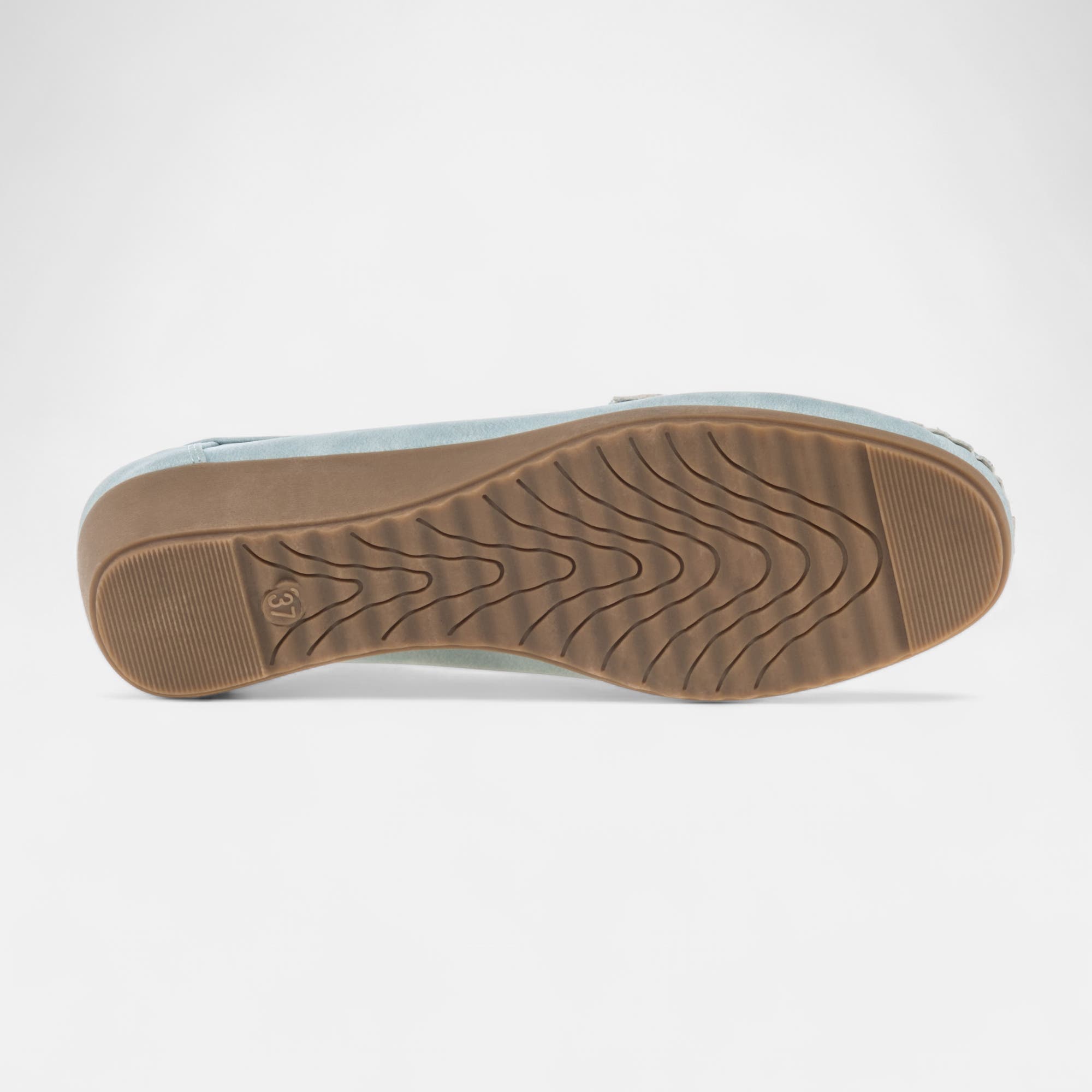 Mocassins pieds sensibles Femme bleu