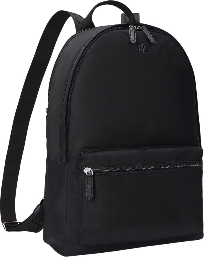Lauren Ralph Lauren REFINED NYLON/WEB-STEVIE BCKPK-BPK- Black/black