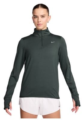 Haut 1/2 Zip Nike Dri-Fit Swift Element UV Vert Femme