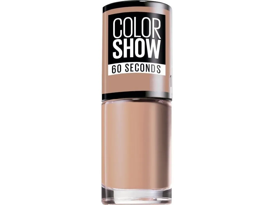 Maybelline Maybelline, Color Show 60 Seconds, Nail Polish, Nr. 1, Go Bare, 7ml For Women